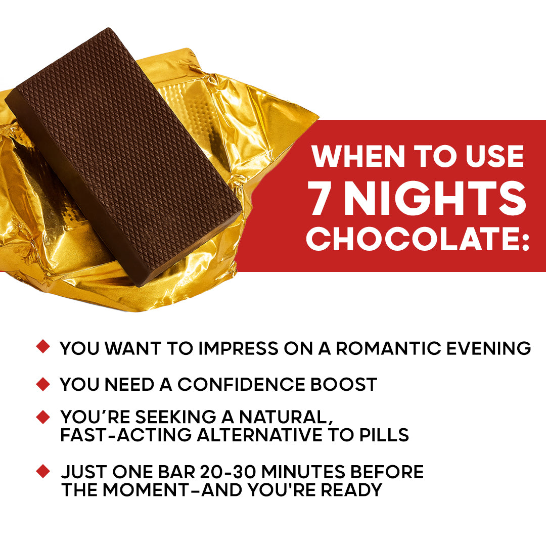 7 Nights Chocolate – Natural Energy Support. Unmatched Flavor
