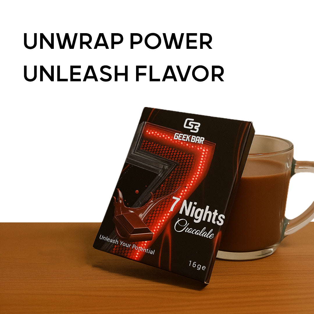 7 Nights Chocolate – Natural Energy Support. Unmatched Flavor